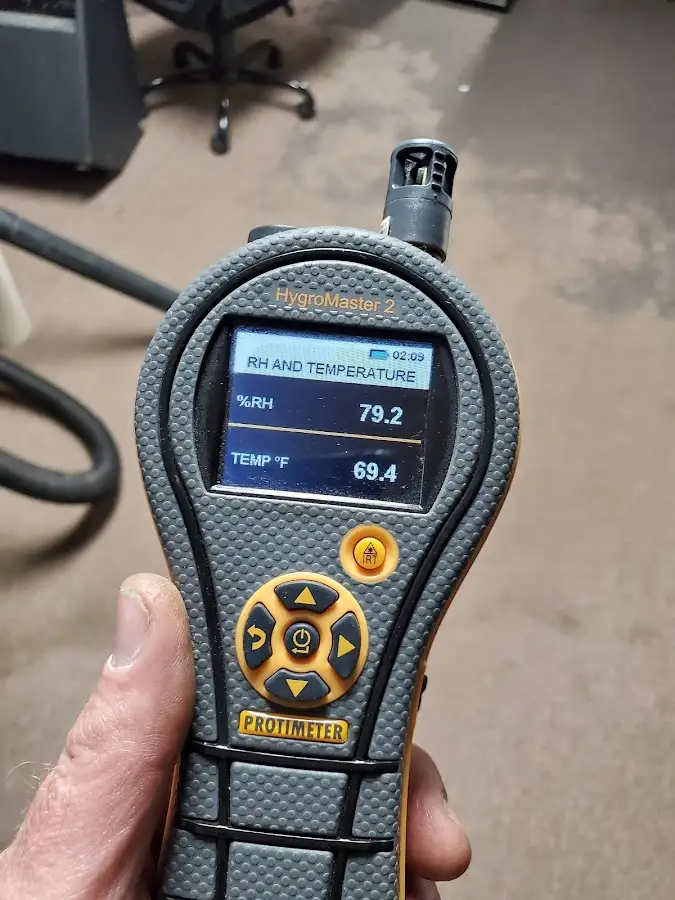 Moisture meter humidity assessment for Mold Remediation & Removal in Floral Park